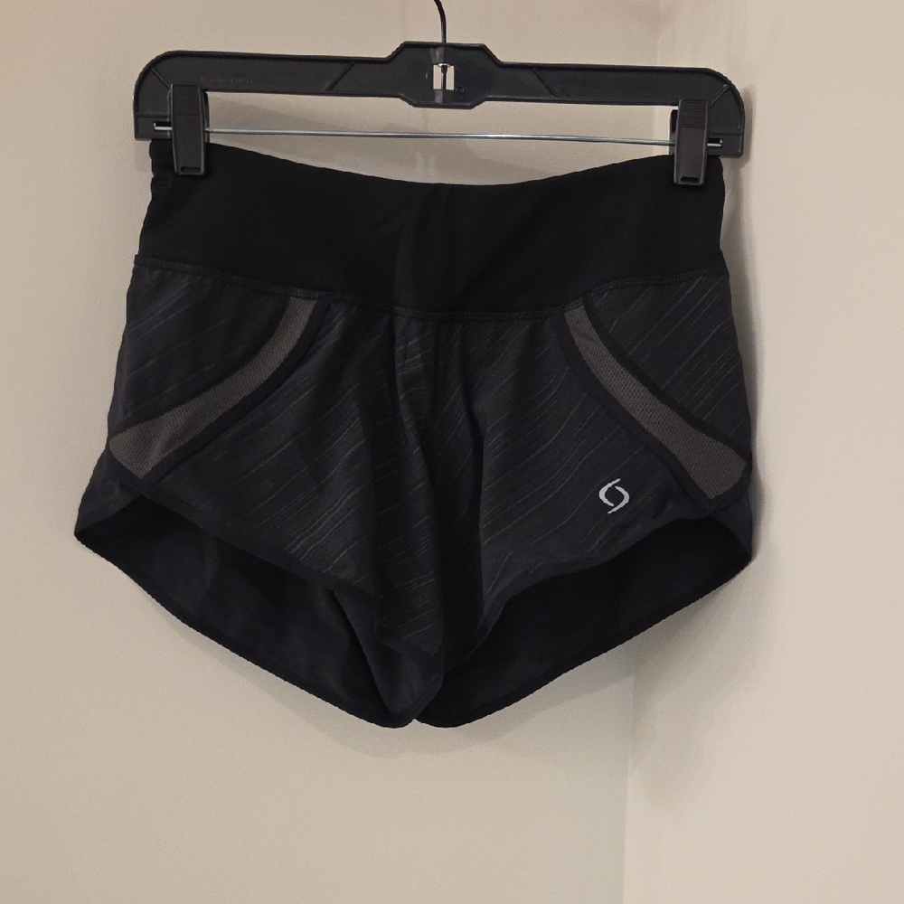 Moving Comfort Charcoal Gray Athletic Shorts